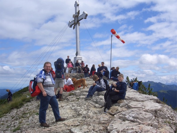Bergbesteigung