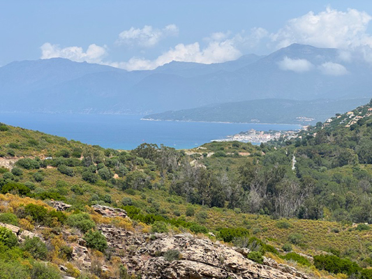 Rückblick nach St-Florent