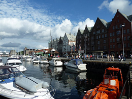 AUf dem Wege nach Brygge