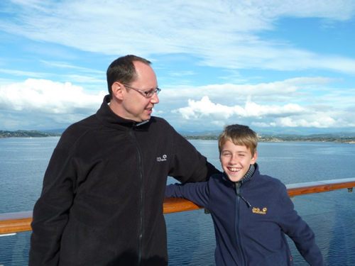 Vater und Sohn