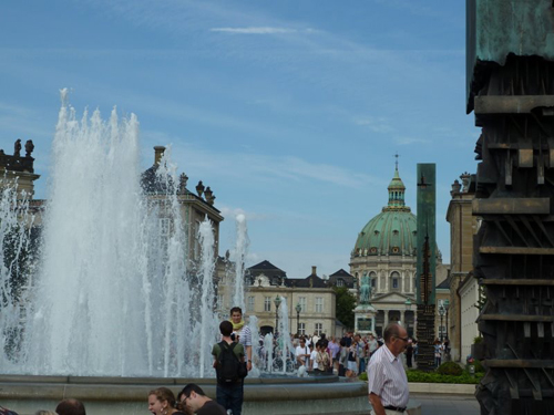 Auf dem Weg zu Amalienborg