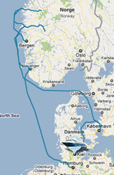 Unsere Reiseroute