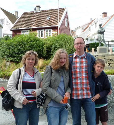 Das erste Mal auf Norwegischem Boden