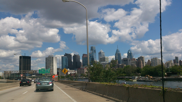 Auf dem Weg nach Philadelphia