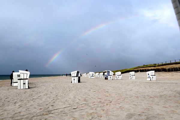 Regenbogen auf dem Heimweg