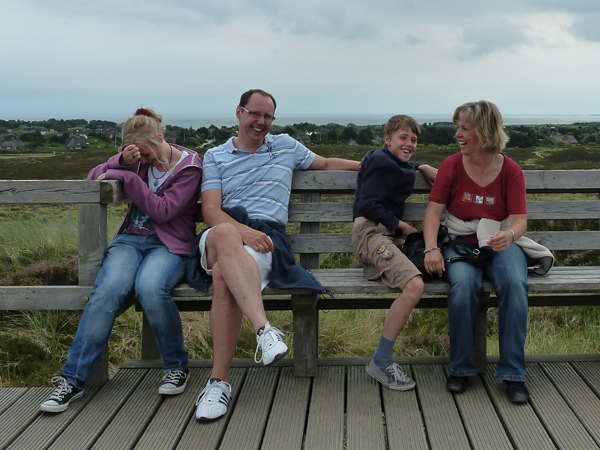 Und wieder ein obligatorisches Familienfoto - 2010